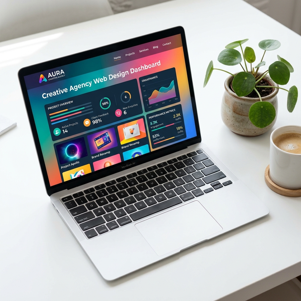 KinetLabs website mockup
